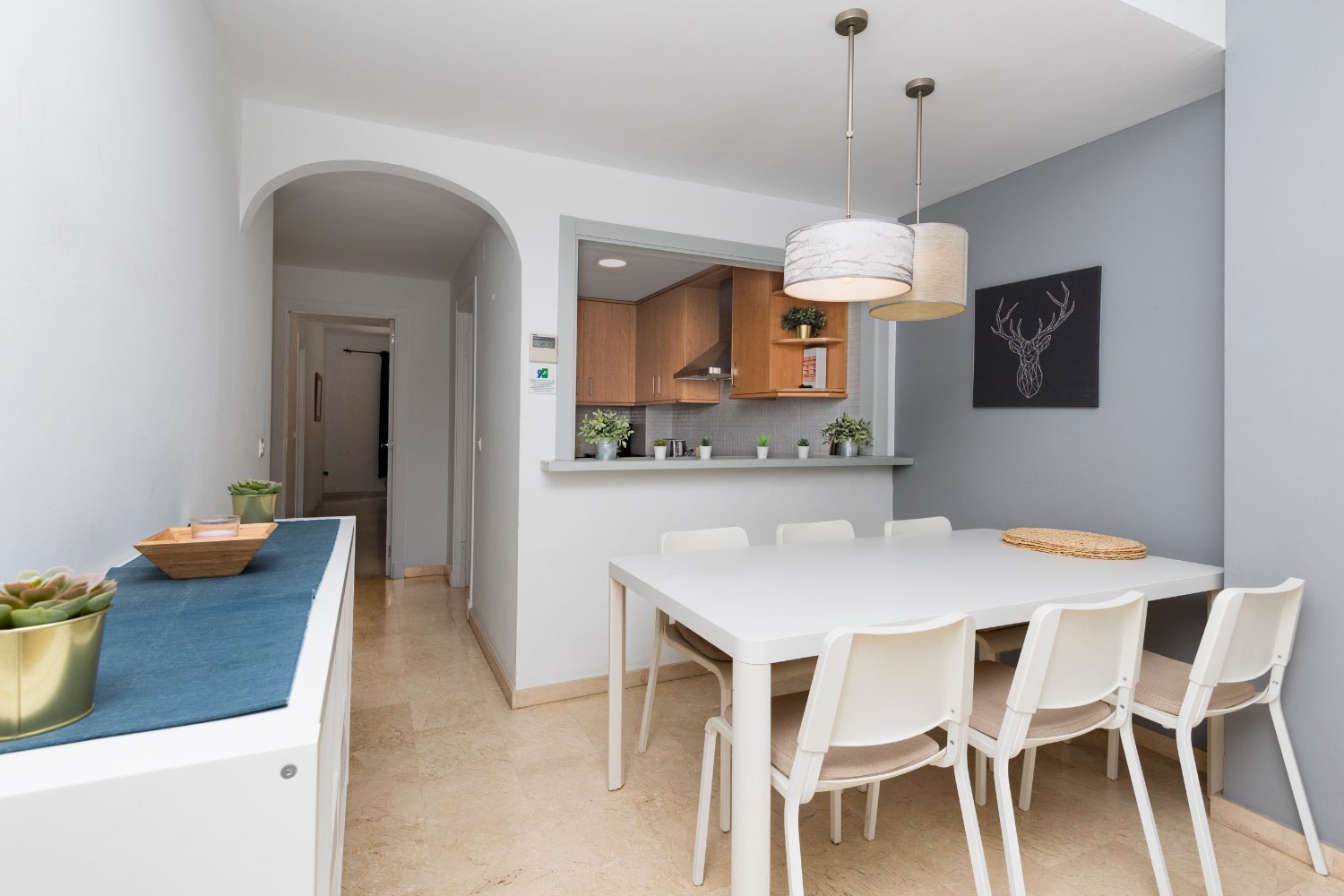 3 bed frontline apartment on Burriana Playa