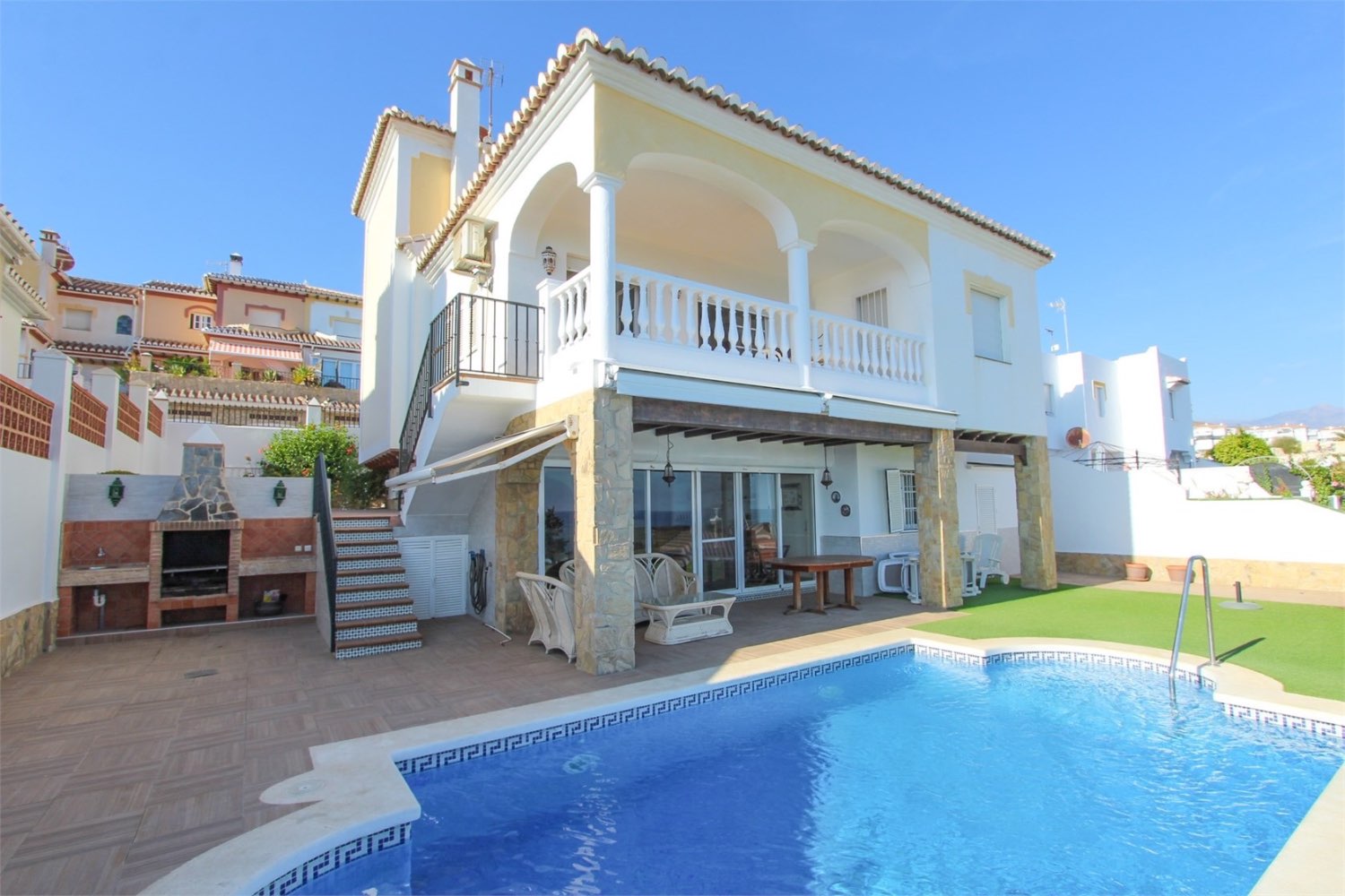 detached villa in Las Flores, El Peñoncillo, Torrox-Costa